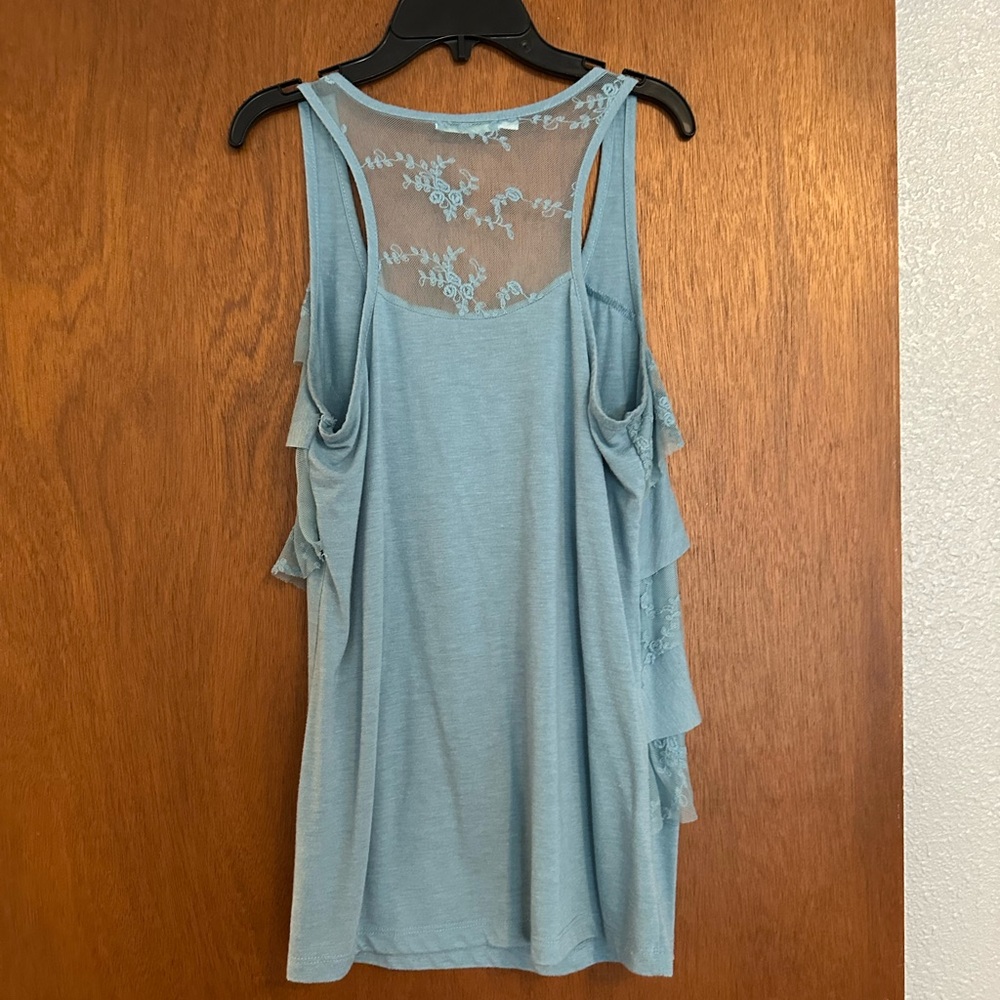 Maurices Lace Layered Tank Top - Picture 3 of 3